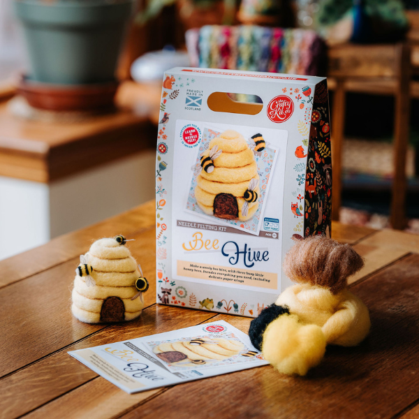 Bee Hive Needle Felting Craft Kit – Benzie Design