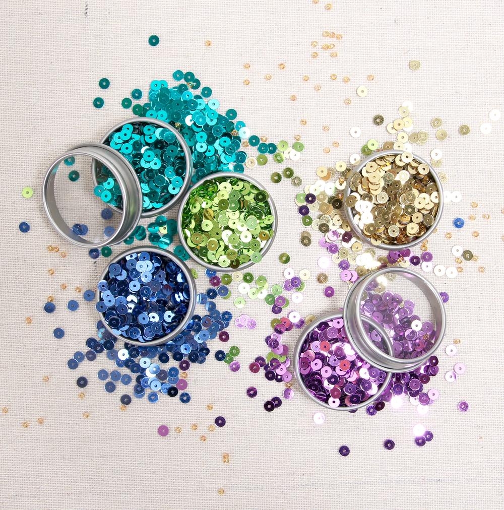 Metallic Sequins or Beads: Kelly Green – Benzie Design