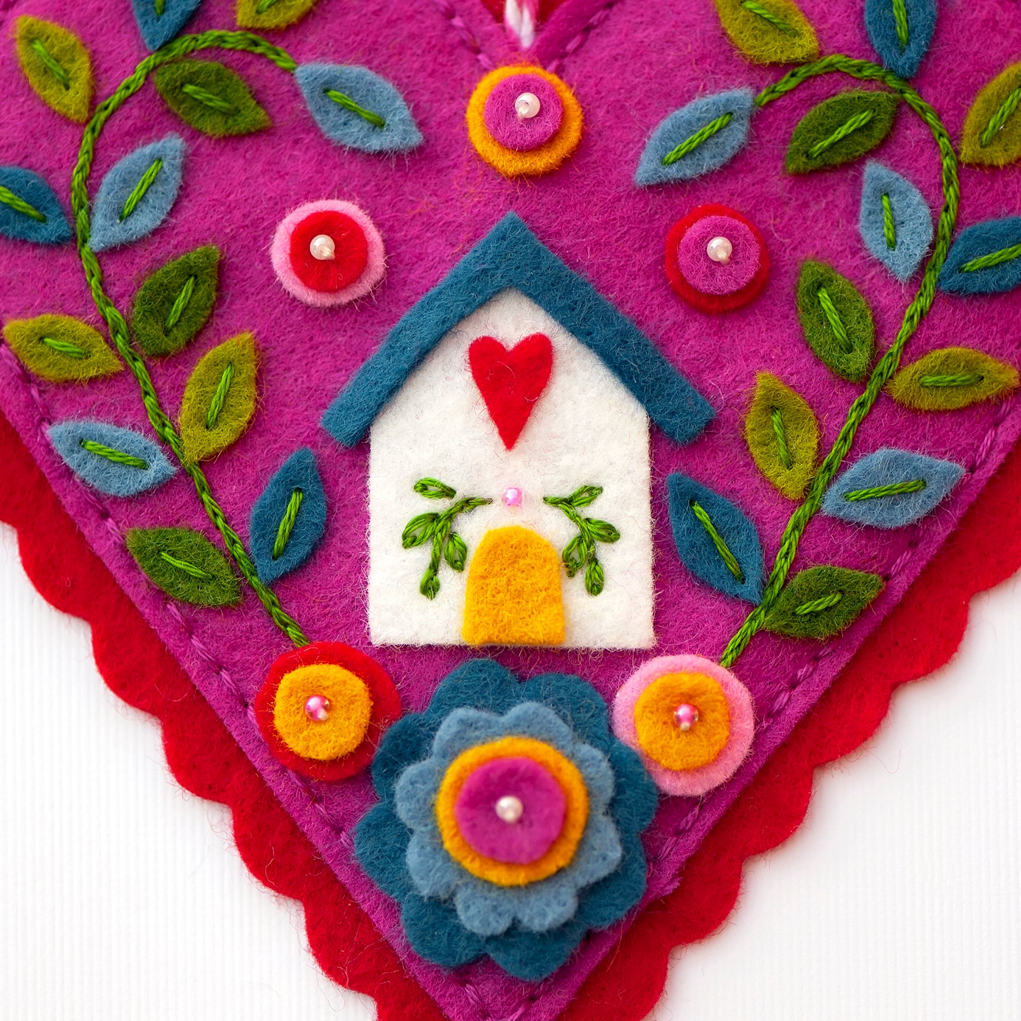 Heart and Home Felt Ornament Kit – Benzie Design