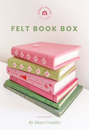 Felt Book Box