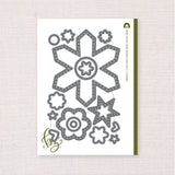 BZ Snowflake Ornament, Deep Etch Die