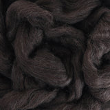 Chocolate Corriedale Roving, 1oz