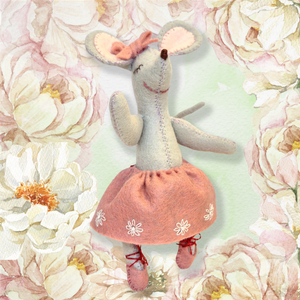 Little Mouse Dancer, Felt Kit