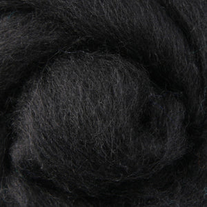 Graphite Corriedale Roving, 1oz