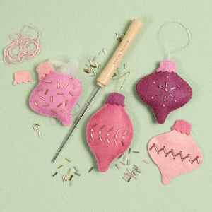 Christmas Ornaments Felt-fetti