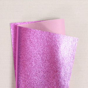 Cheshire Pink Metallic Felt