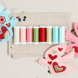 Love Bird, Sulky Thread Palette