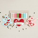 Love Bird, Sulky Thread Palette