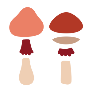 Mushroom, SVG & PDF Digital Download