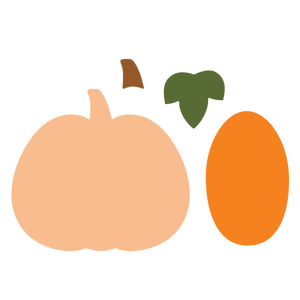 Pumpkin, SVG & PDF Digital Download