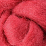 Strawberry Corriedale Roving, 1oz