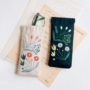 Wildflower Eyeglass Case Hardware & Pattern