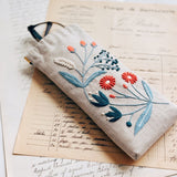 Wildflower Eyeglass Case Hardware & Pattern