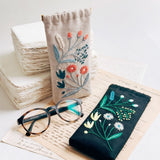 Wildflower Eyeglass Case Hardware & Pattern