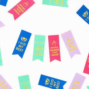 Award Ribbon Multipack Woven Labels