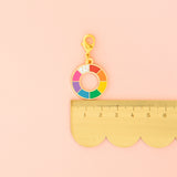 Color Wheel, Zipper Charm