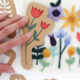 Wildflower Banner Felting Kit