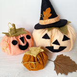 Pumpkins and a Witch Hat Pattern