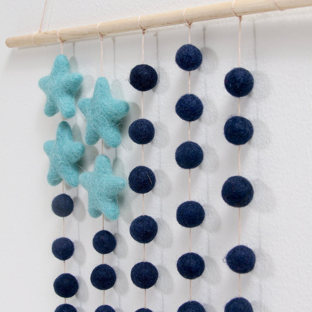 Felt Stars in Salt Water – Benzie Design