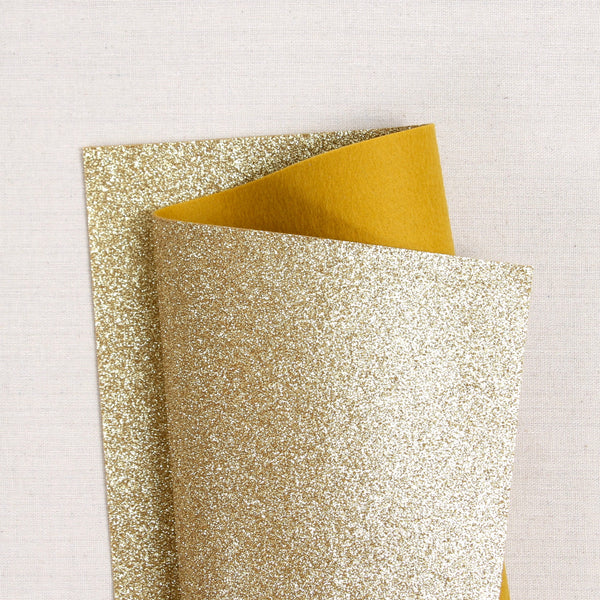 Silver Glitter Felt – Benzie Design