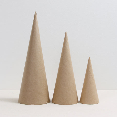 Paper Mache Cones