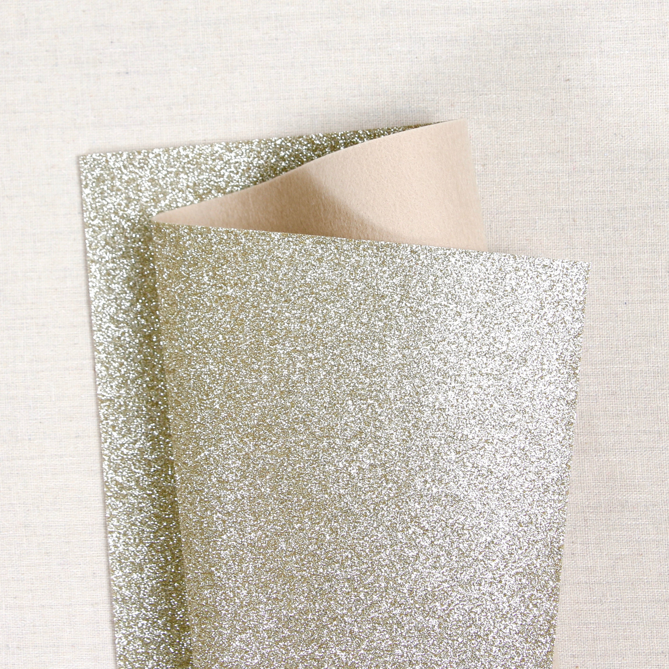 Silver Glitter Felt – Benzie Design