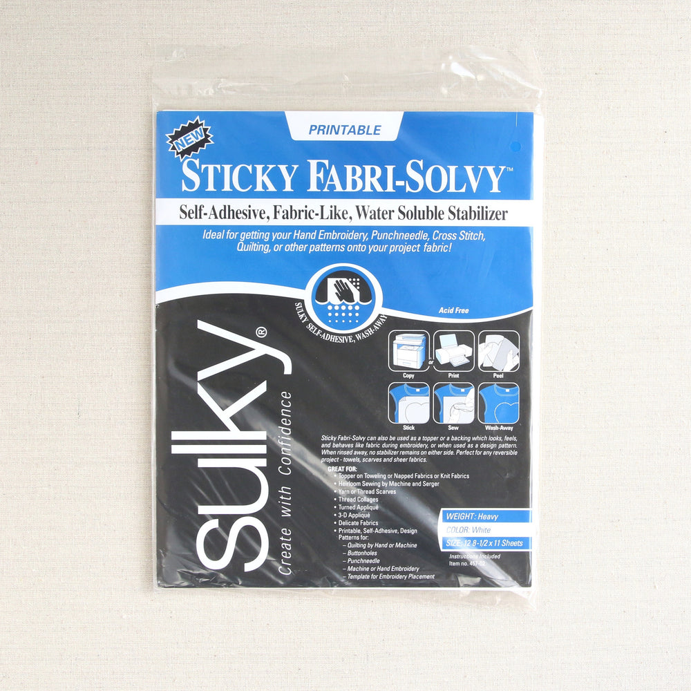 SULKY STICKY FABRI-SOLVY